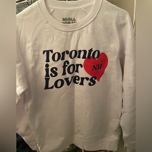 LIKE NEW - Niall Horan Size Small “Toronto is for Lovers” Crewneck/Sweatshirt